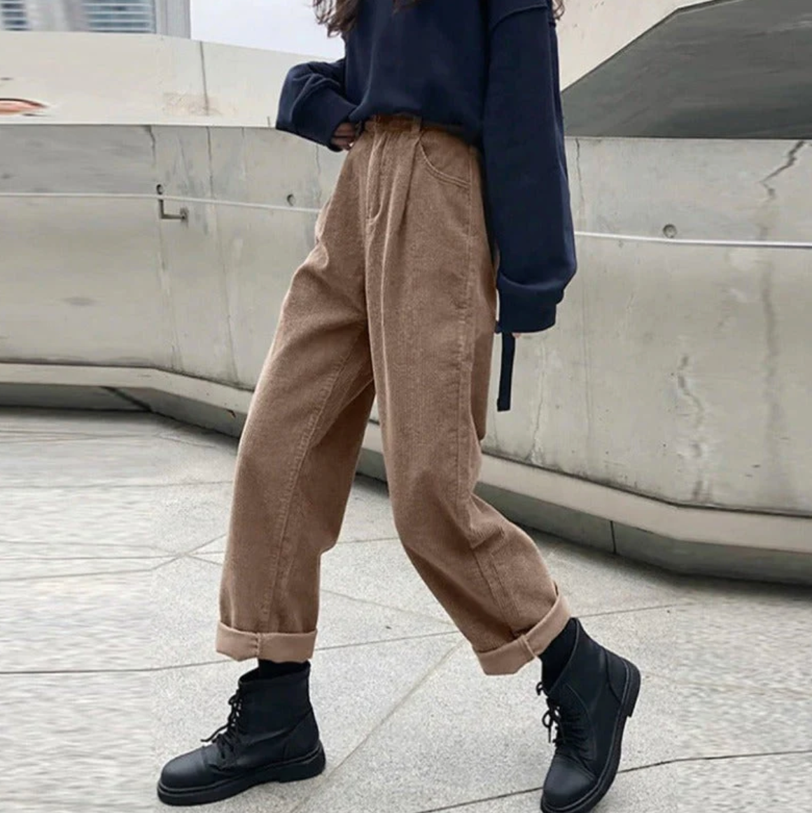 WW | Casual corduroy trousers