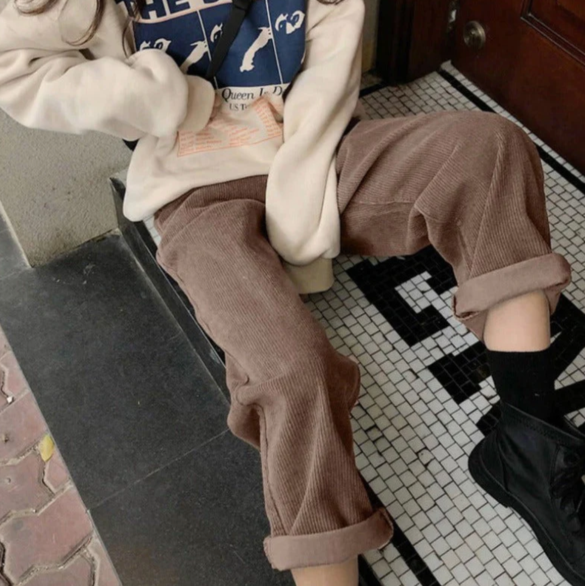 WW | Casual corduroy trousers