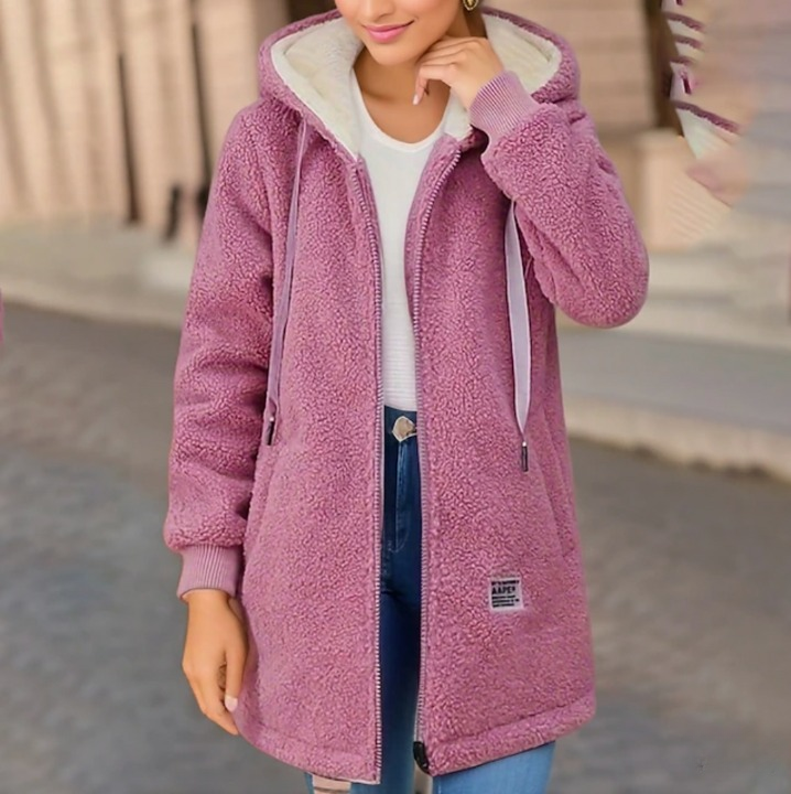 WW | Mantel aus Teddystoff Damen