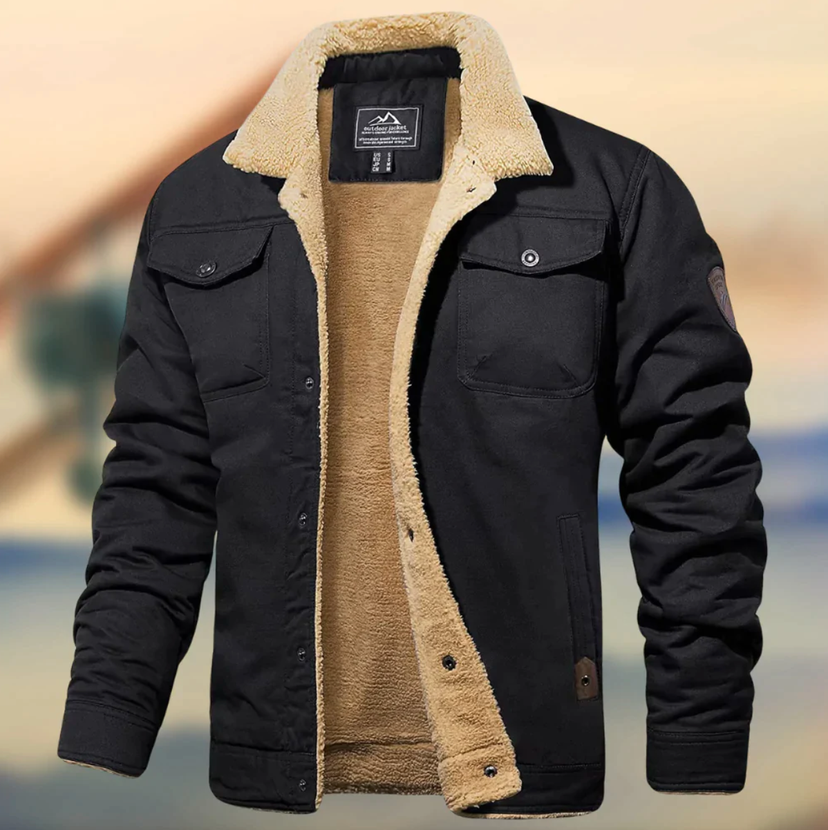 WW | Elegant Men's Jacket With Comfortable Warmth