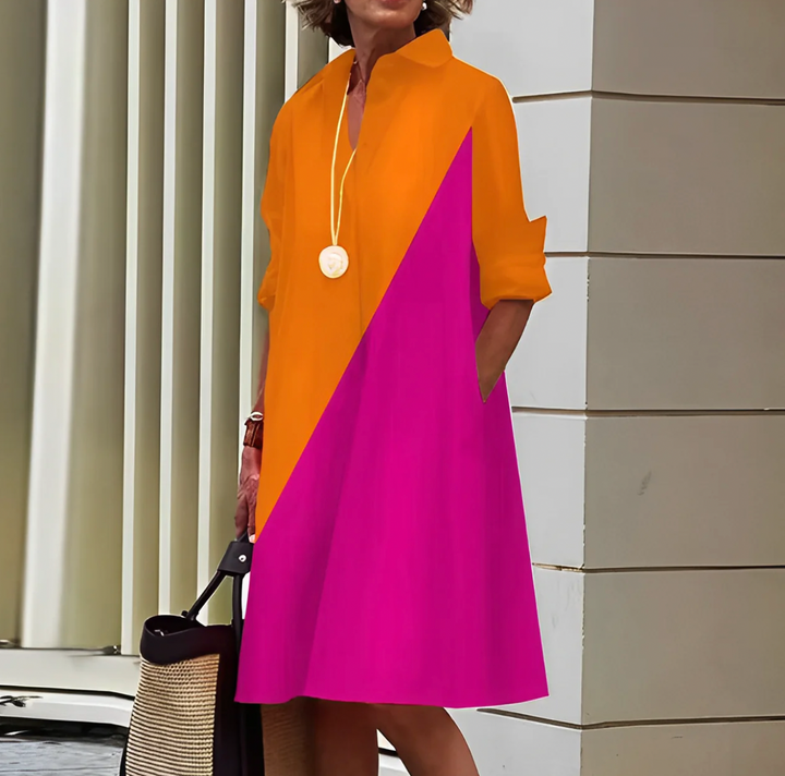 WW | Stylisches Polo-Kleid mit Stretch-Fit und Atmungsaktivem Material