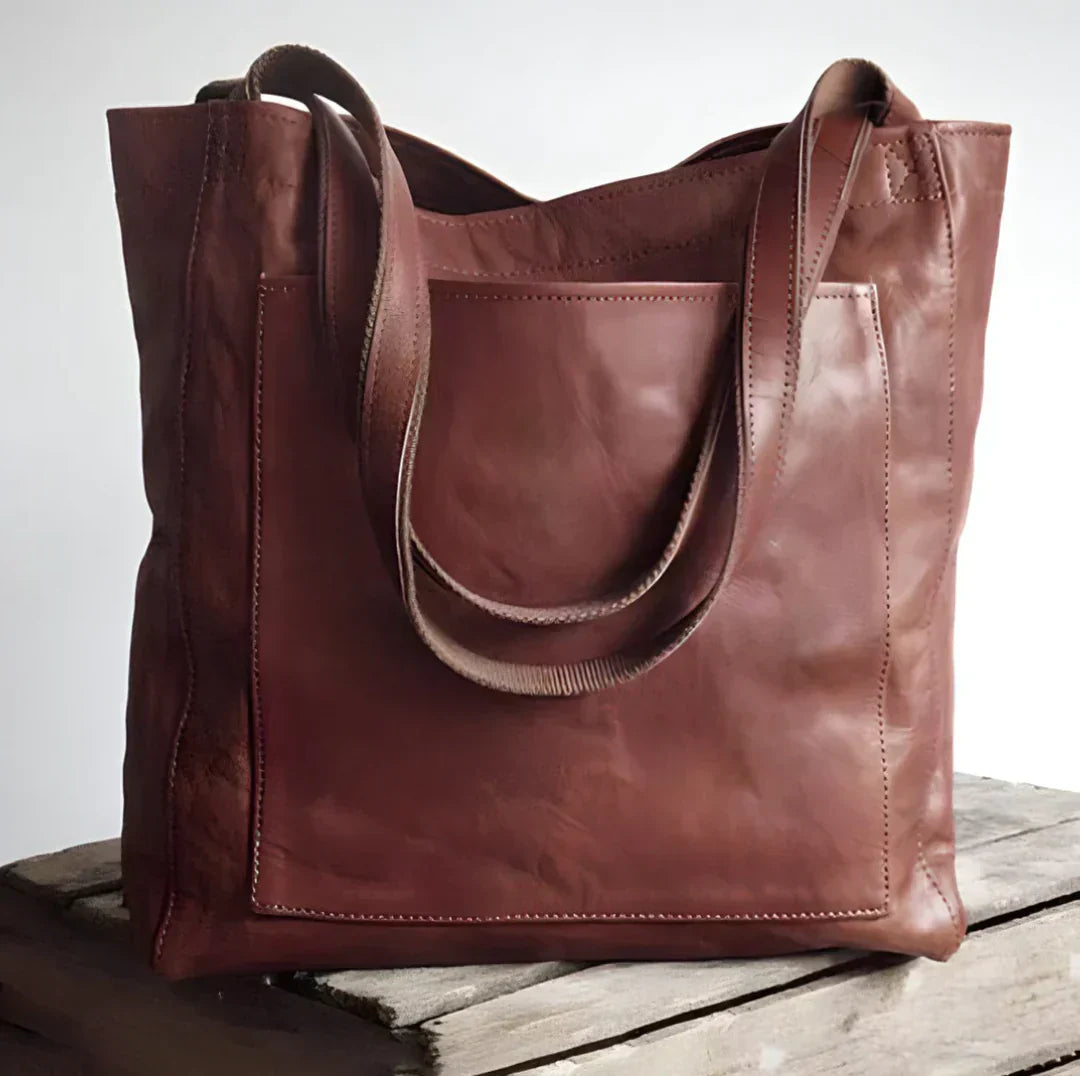 WW | Handgemachte Stilvolle Ledertasche
