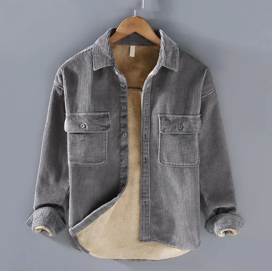 WW | Fashionable Corduroy Jacket For Leisure