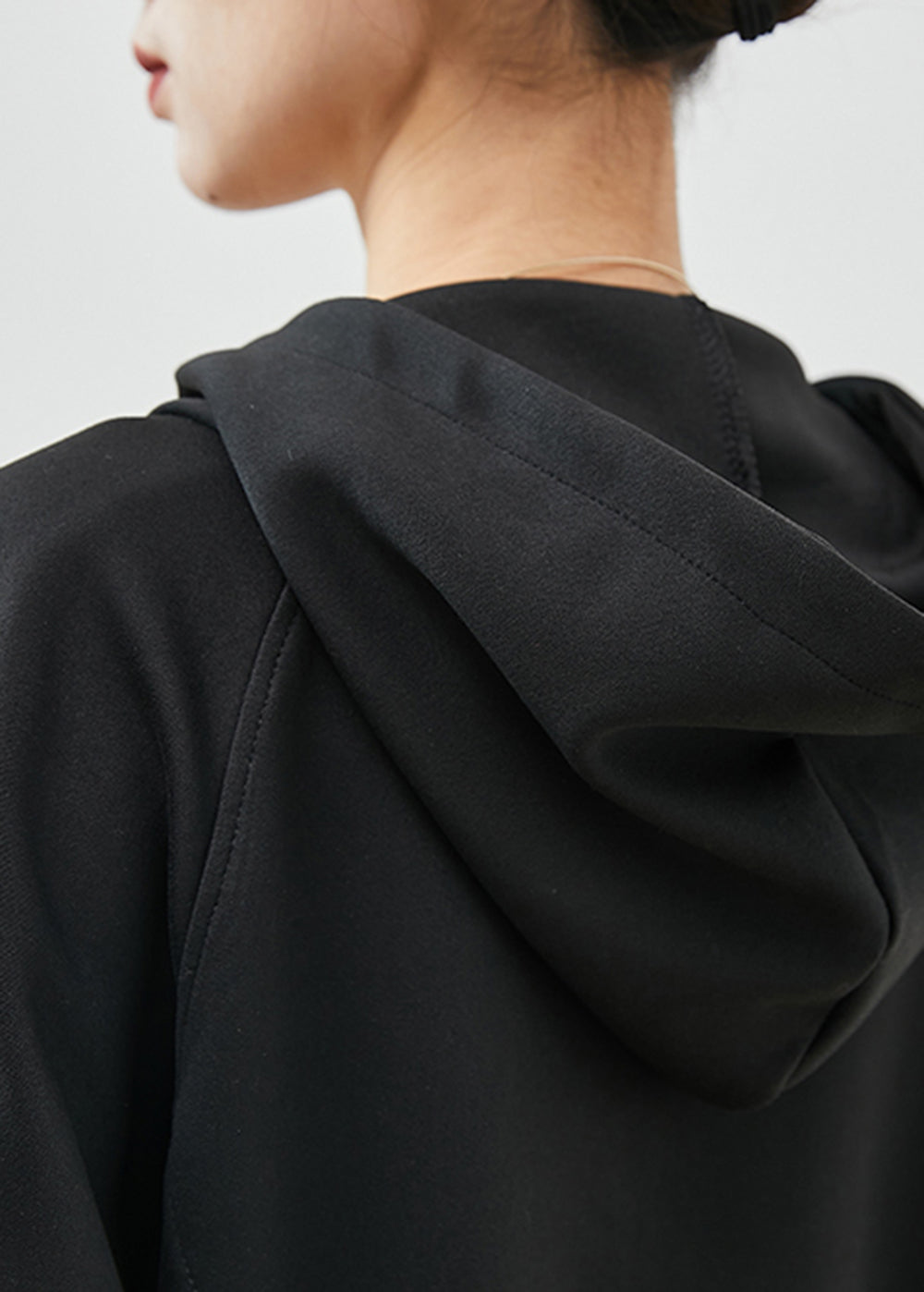 WW | Cotton Loose Hooded Sweatshirt Coats