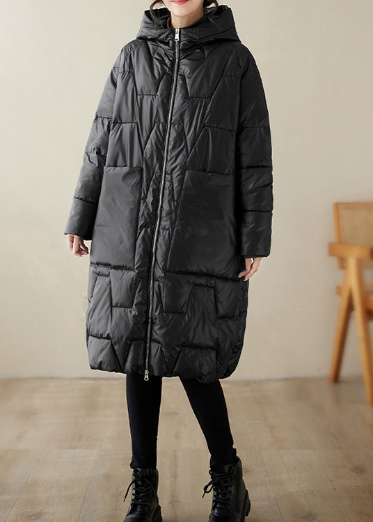 WW | Bags Fine Cotton-Filled Hooded Coats Zipper Winter