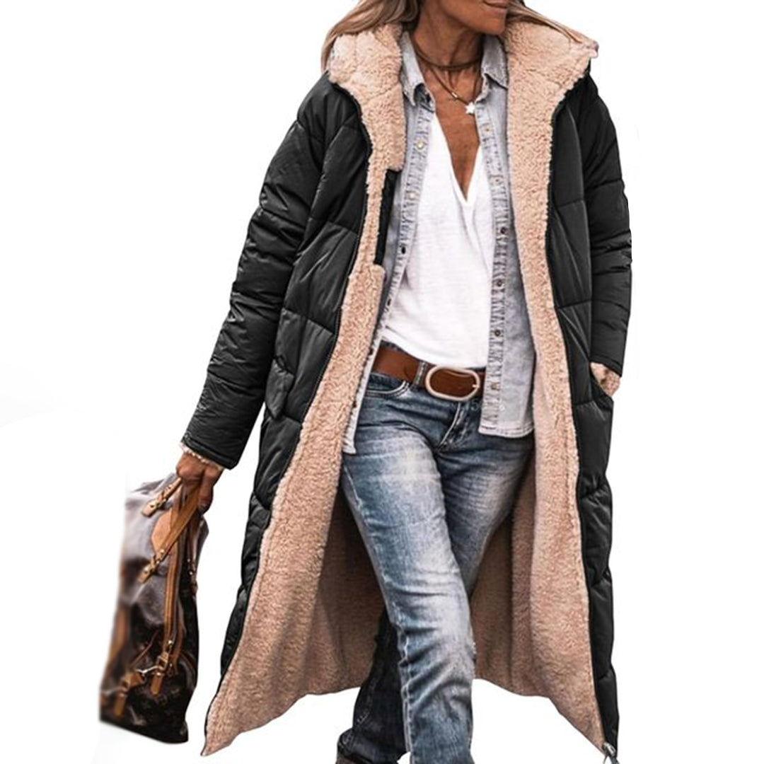 WW | Reversible Women's Puffer Jacket - Stylish and Warm Winter Jacket