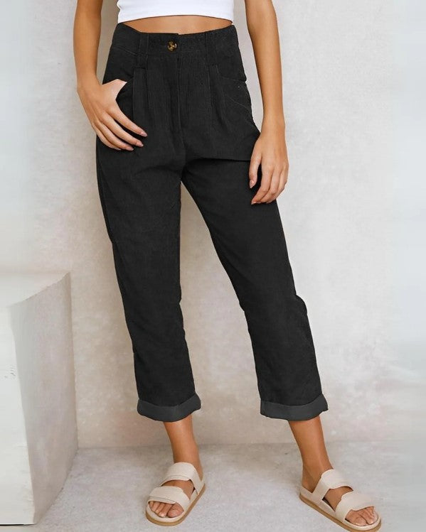 WW | Stilvolle Cord-Hose mit Relaxed Fit für Damen