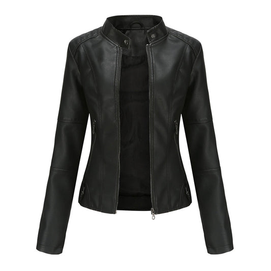 WW GLAM: Moderne Lederjacke für Damen