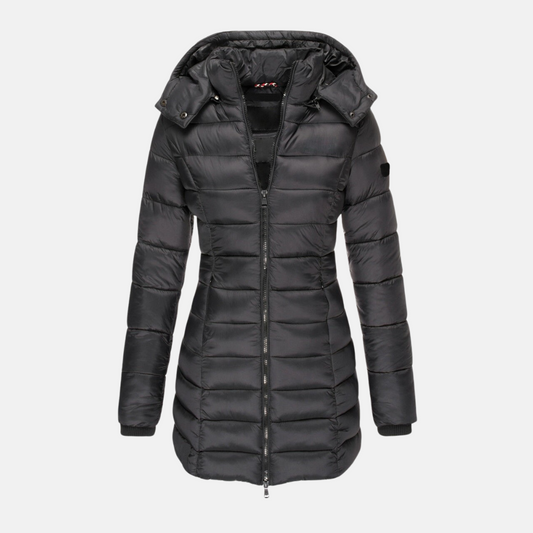 WW | Pufferjacke Slim Fit Gepolstert und Isoliert mit Kapuze und Gerippten Bündchen