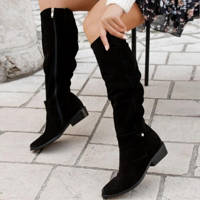 WW | Comfortable Black Winter Boots for Women – Durable and Stylish Women's Footwear