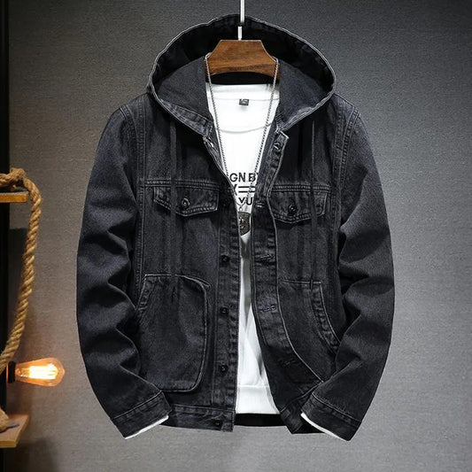 WW | Jeansjacke mit Kapuze für Männer