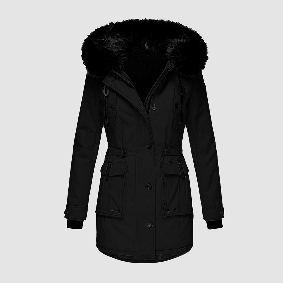 WW | Winterjacke mit Fellkapuze