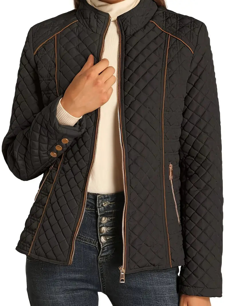 WW | Sporty Quilted Jacket for Women - Perfect for Leisure Activities
