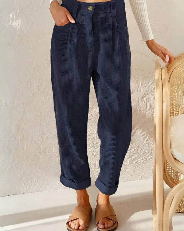 WW | Stilvolle Cord-Hose mit Relaxed Fit für Damen