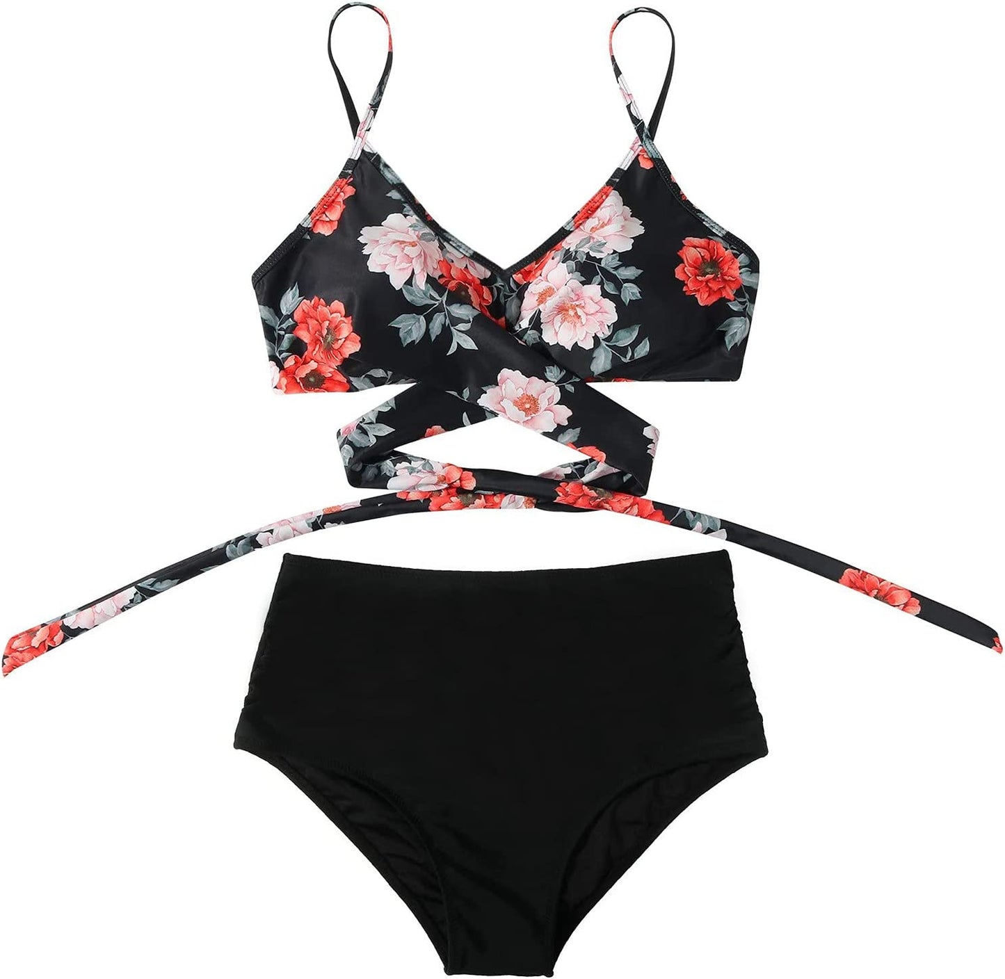 WW | Buntes High-Waist-Biki für Damen