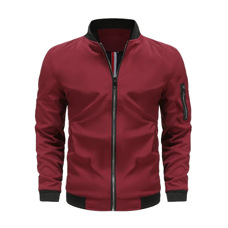 WW | Herren Steppjacke mit Reißverschluss Winter