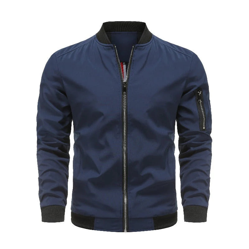 WW | Herren Steppjacke mit Reißverschluss Winter