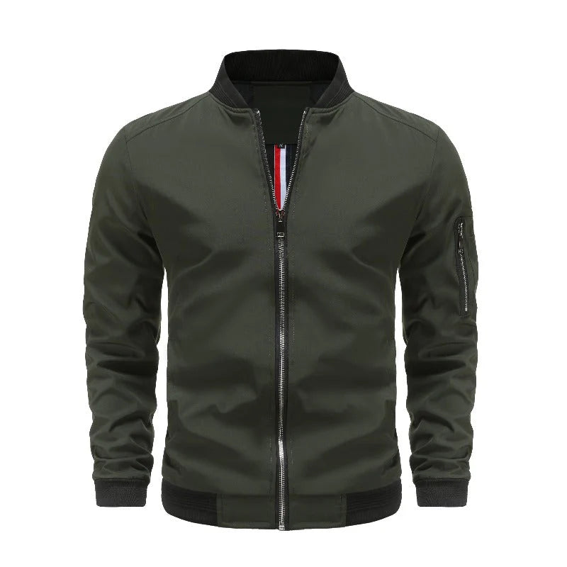 WW | Herren Steppjacke mit Reißverschluss Winter