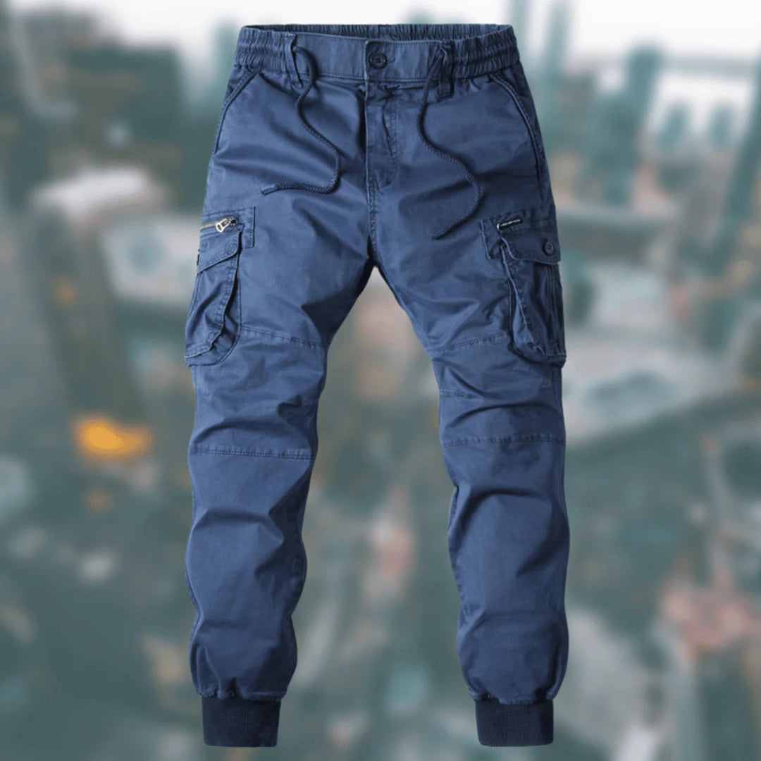 WW | Cargo Jogginghose - Bequeme Jogger mit Taschen & Bündchen für Outdoor & Freizeit