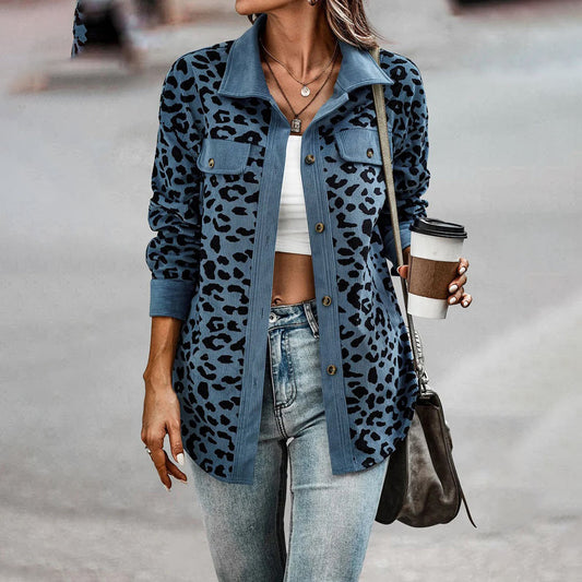 WW | Jacke - Schick/Elegant - Einzigartiger Druck - Ideal für den Herbst für Damen