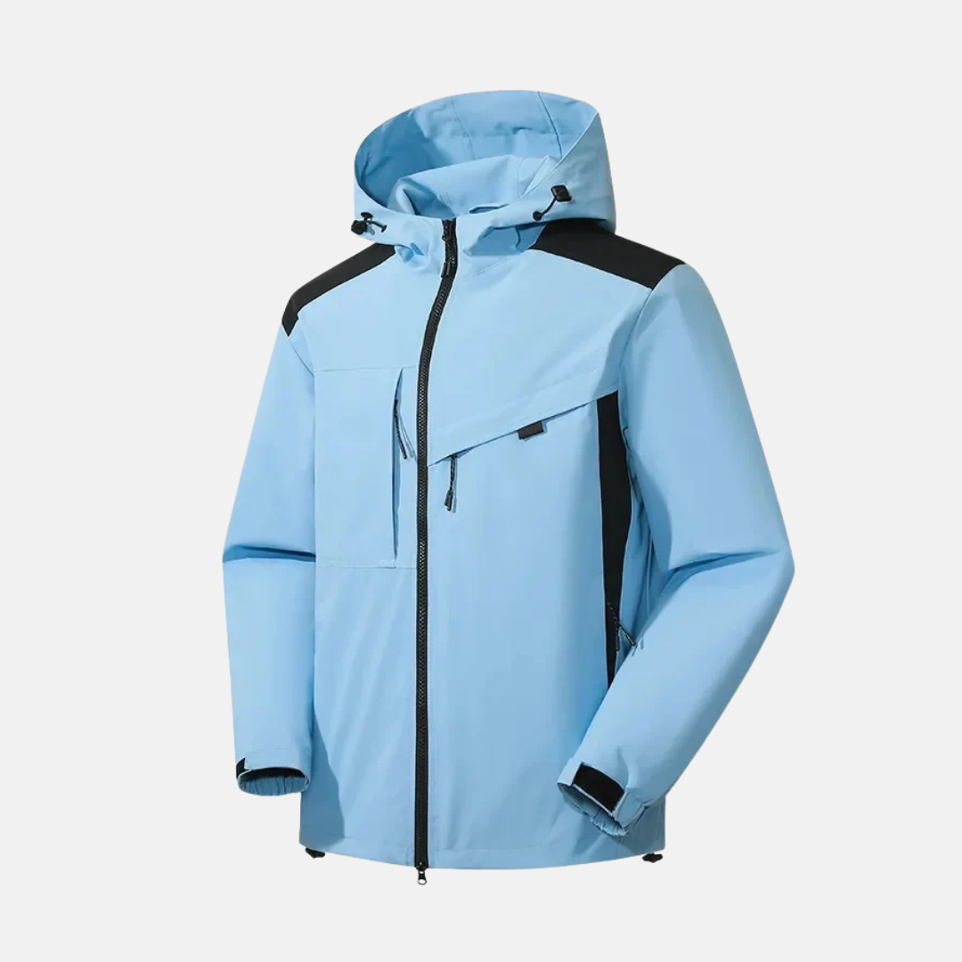 WW | Weather Resistant Relaxed Fit Hood Zipper and Multiple Zipper Pockets