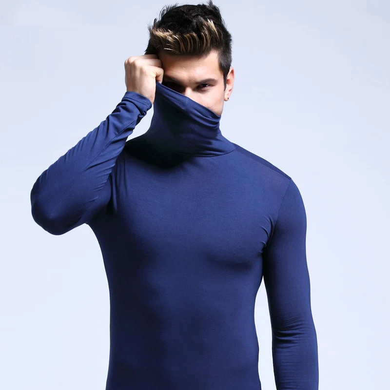 WW | Tight undershirt with long collar