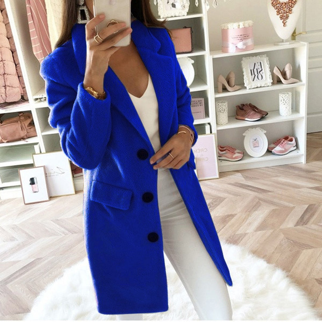 WW | Stylish, Soft Winter Coat with Buttons