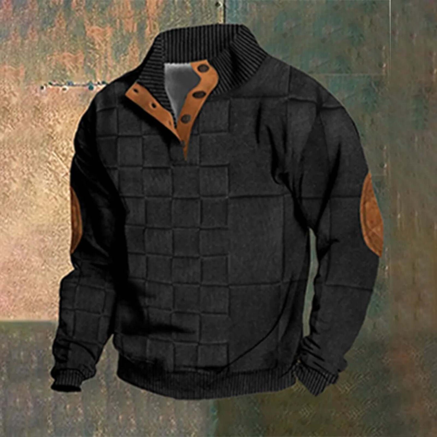 WW | Retro Shirt - Herren Hemden Langarm Freizeit