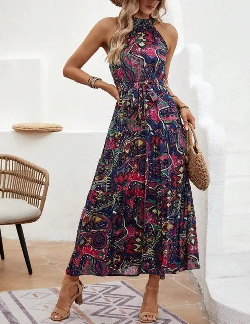 WW | Boho-Neckholder-Obechleid für Fraue