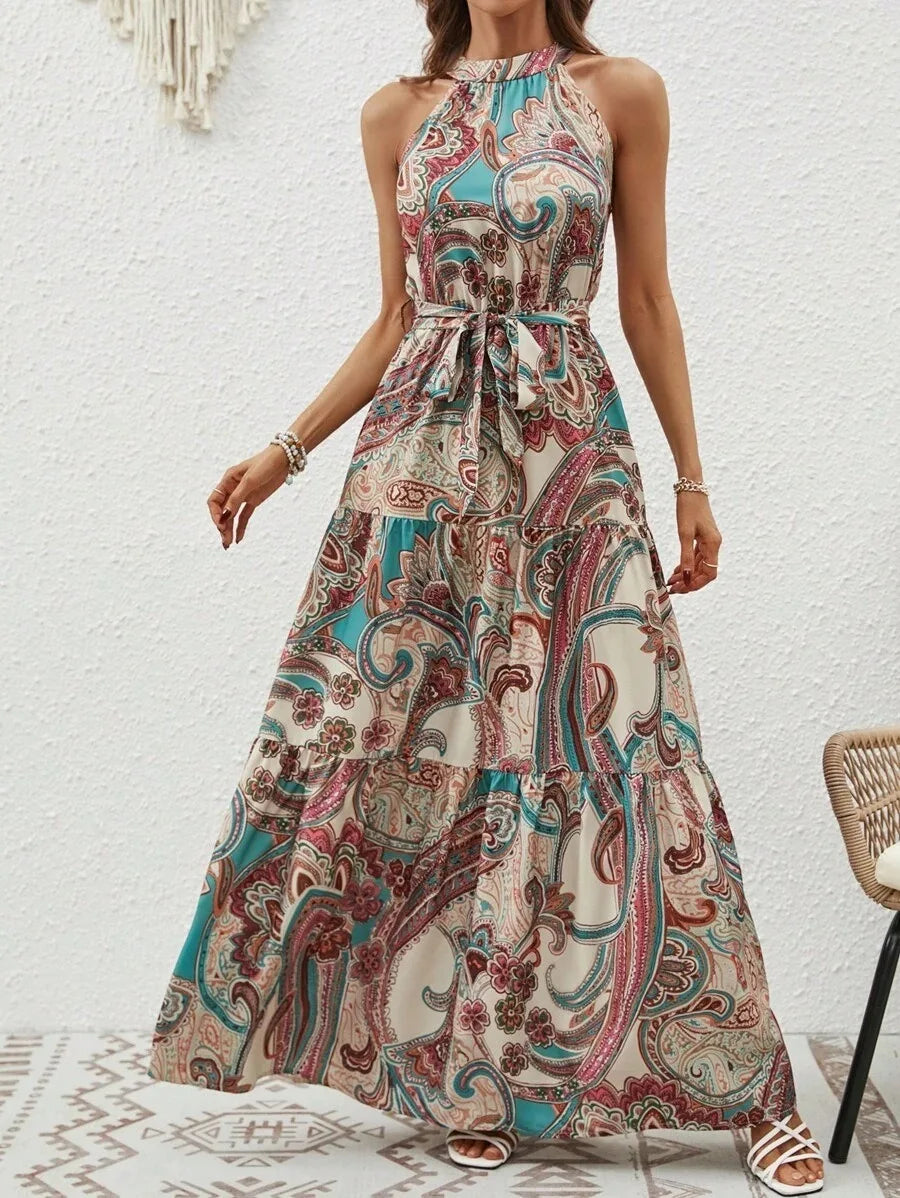 WW | Boho-Neckholder-Obechleid für Fraue