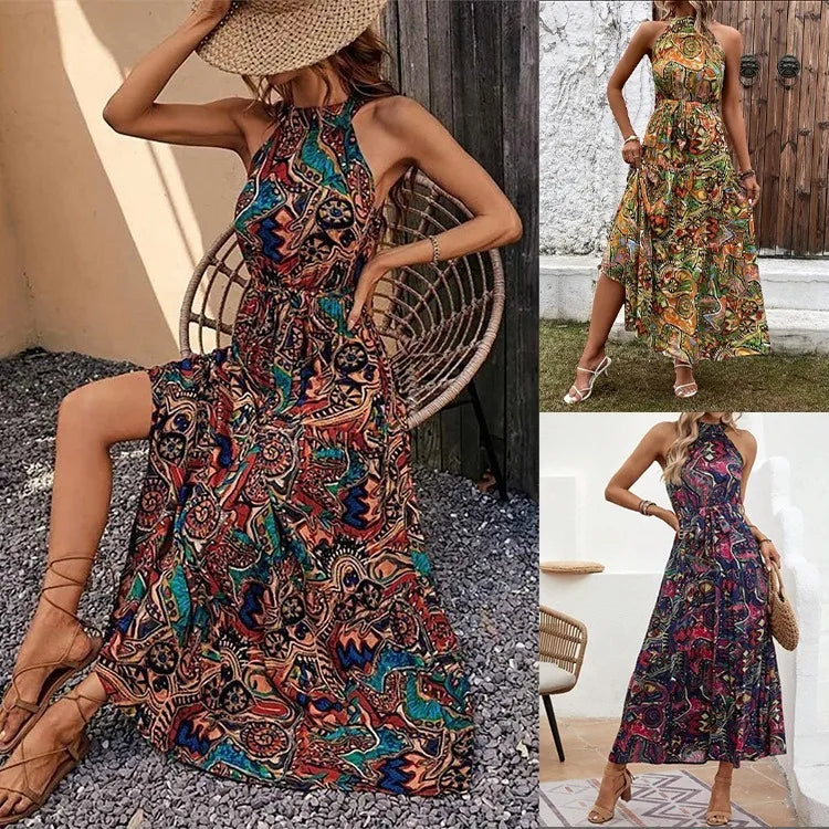 WW | Boho-Neckholder-Obechleid für Fraue