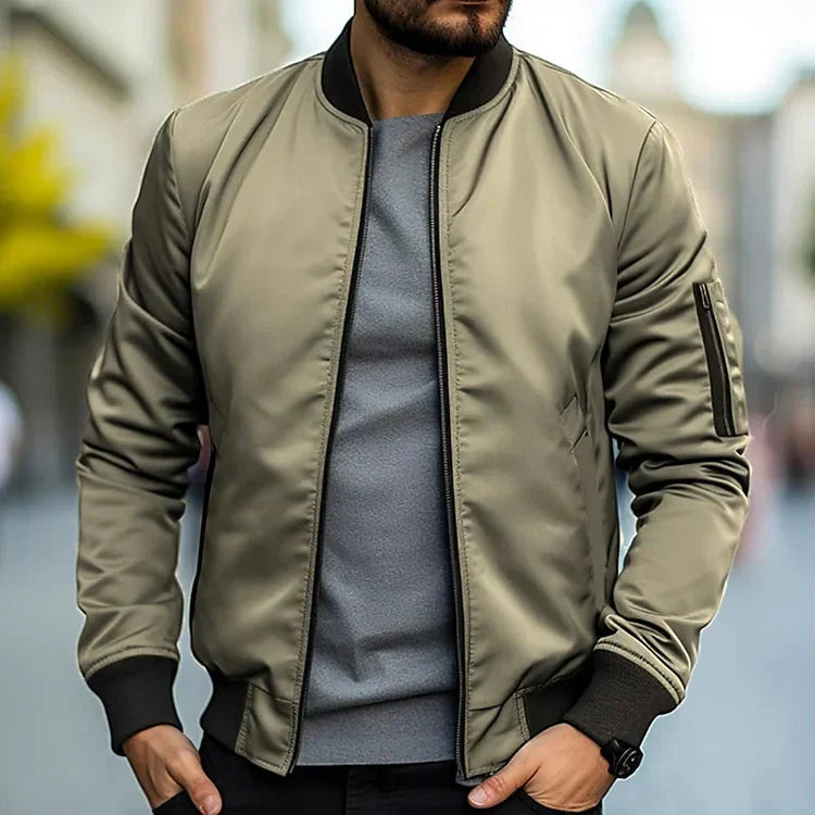 WW | Casual Zip-Up Jacket for Men