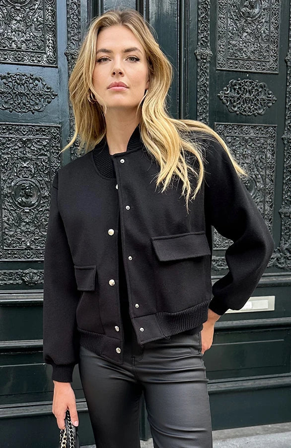 WW | Women's Button-Front Aviator Jacket