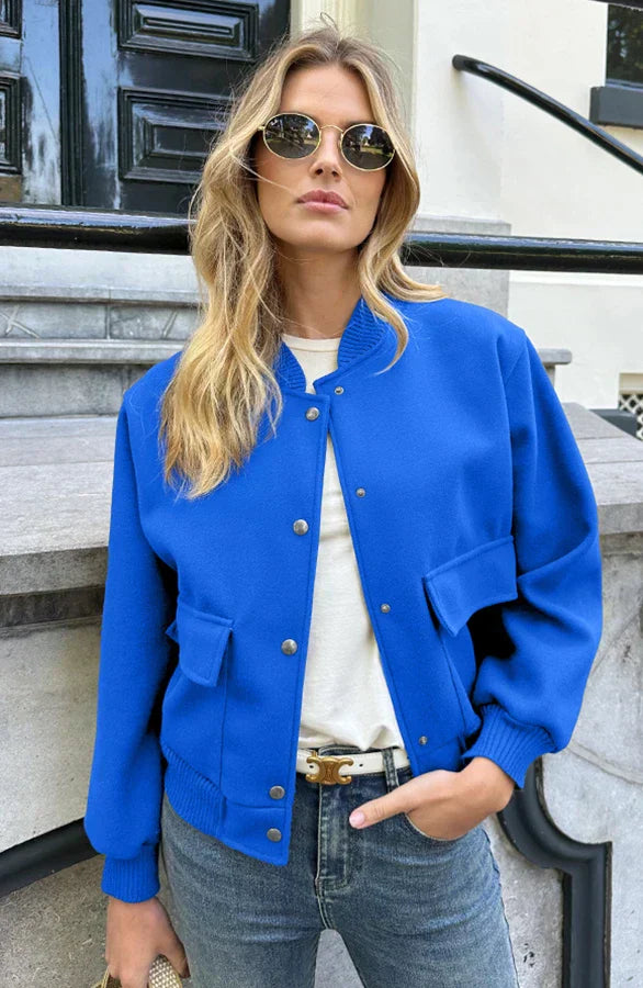 WW | Women's Button-Front Aviator Jacket