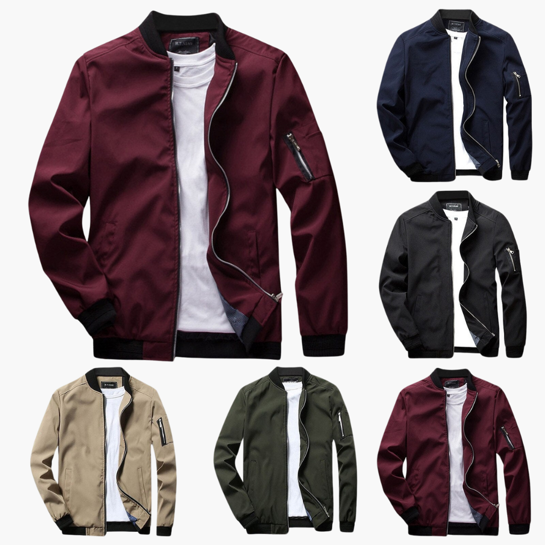 WW | Men's Windproof Zipper Autumn Jacket