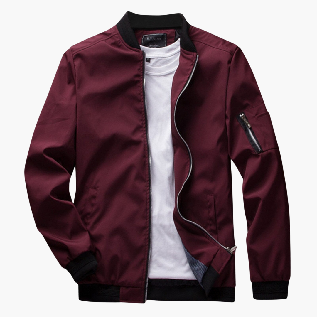 WW | Men's Windproof Zipper Autumn Jacket