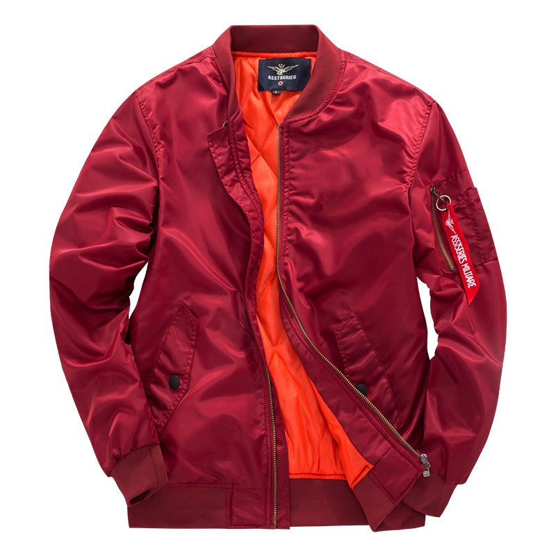 WW | Zipper Windproof Autumn Jacket Men's Jacket