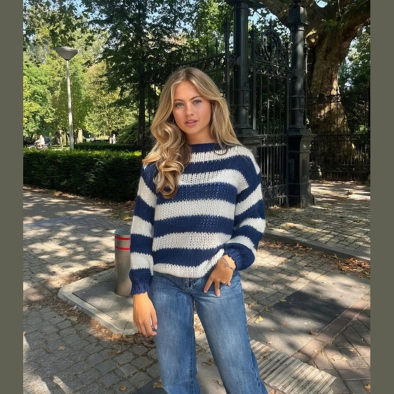 WW | Stylish Striped Sweater for Ultimate Warmth and Comfort