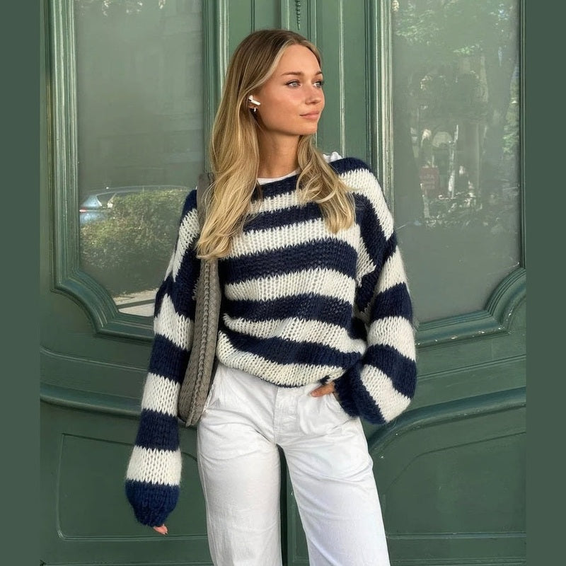 WW | Stylish Striped Sweater for Ultimate Warmth and Comfort