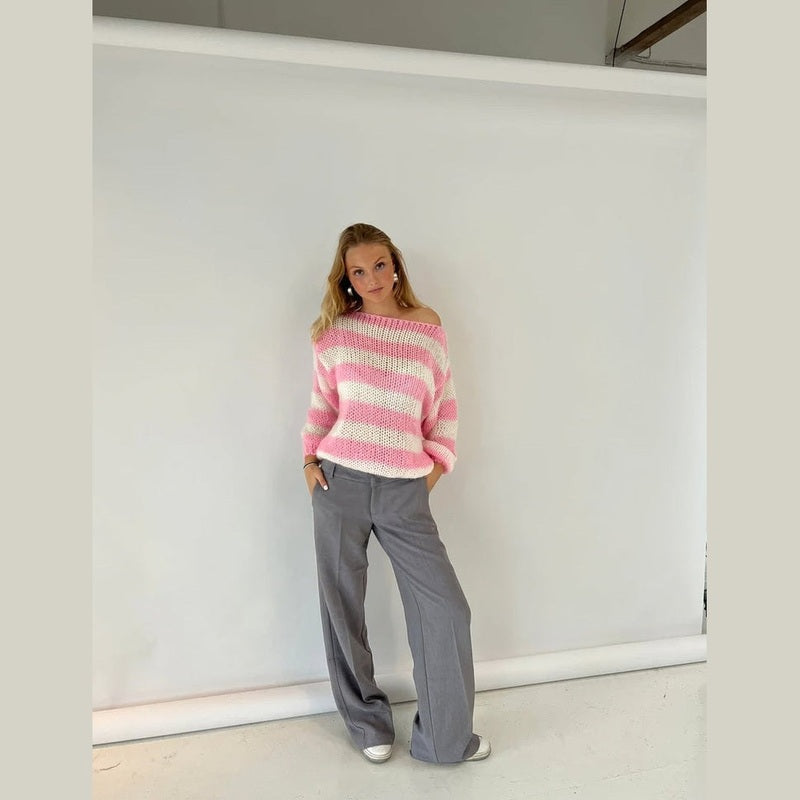 WW | Stylish Striped Sweater for Ultimate Warmth and Comfort