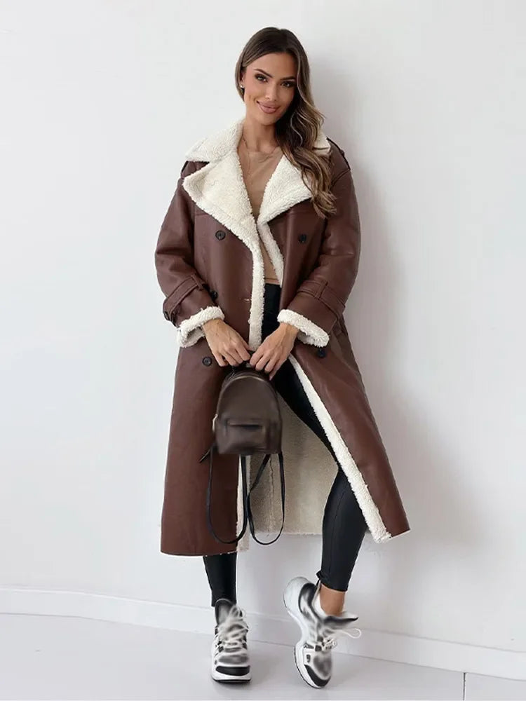 WW | Stylish long women's coat