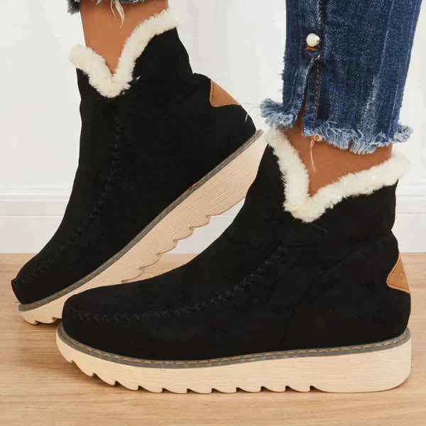WW | Warm and Cozy in Winter Faux Fur Boots!