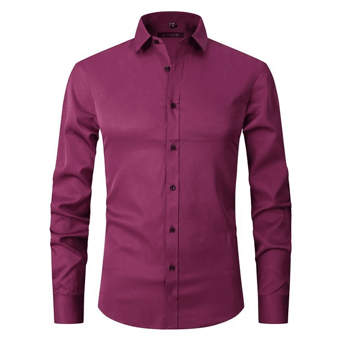 WW - Wrinkle-Free Long-Sleeve Polo Shirt