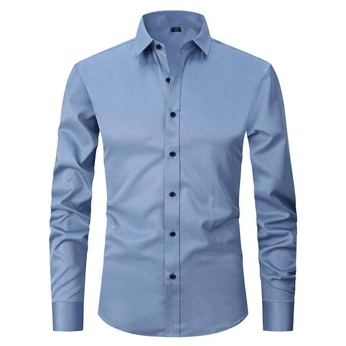 WW - Wrinkle-Free Long-Sleeve Polo Shirt