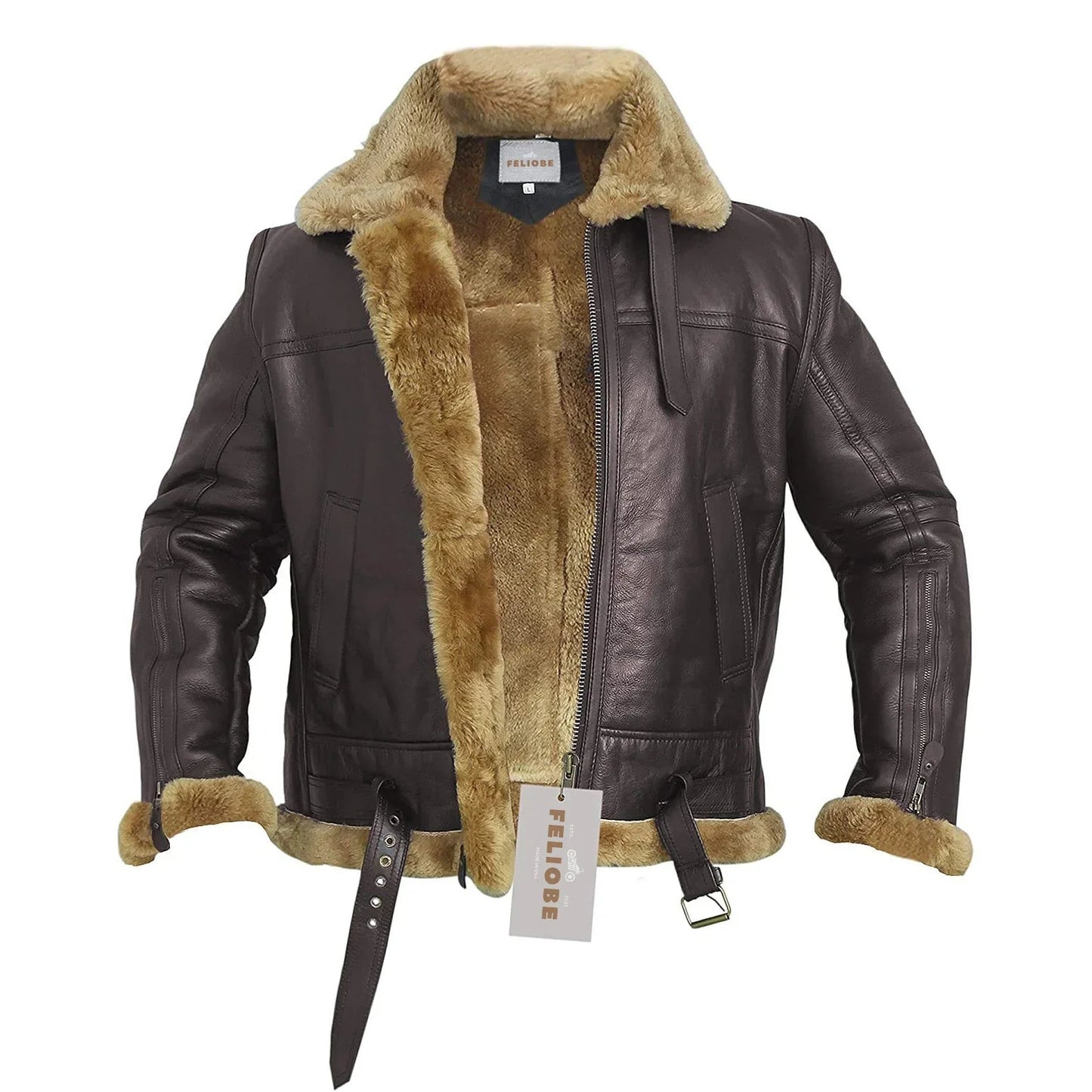 WW | B3 - Reversible Lamb Pilot Jacket for Luxury and Warmth
