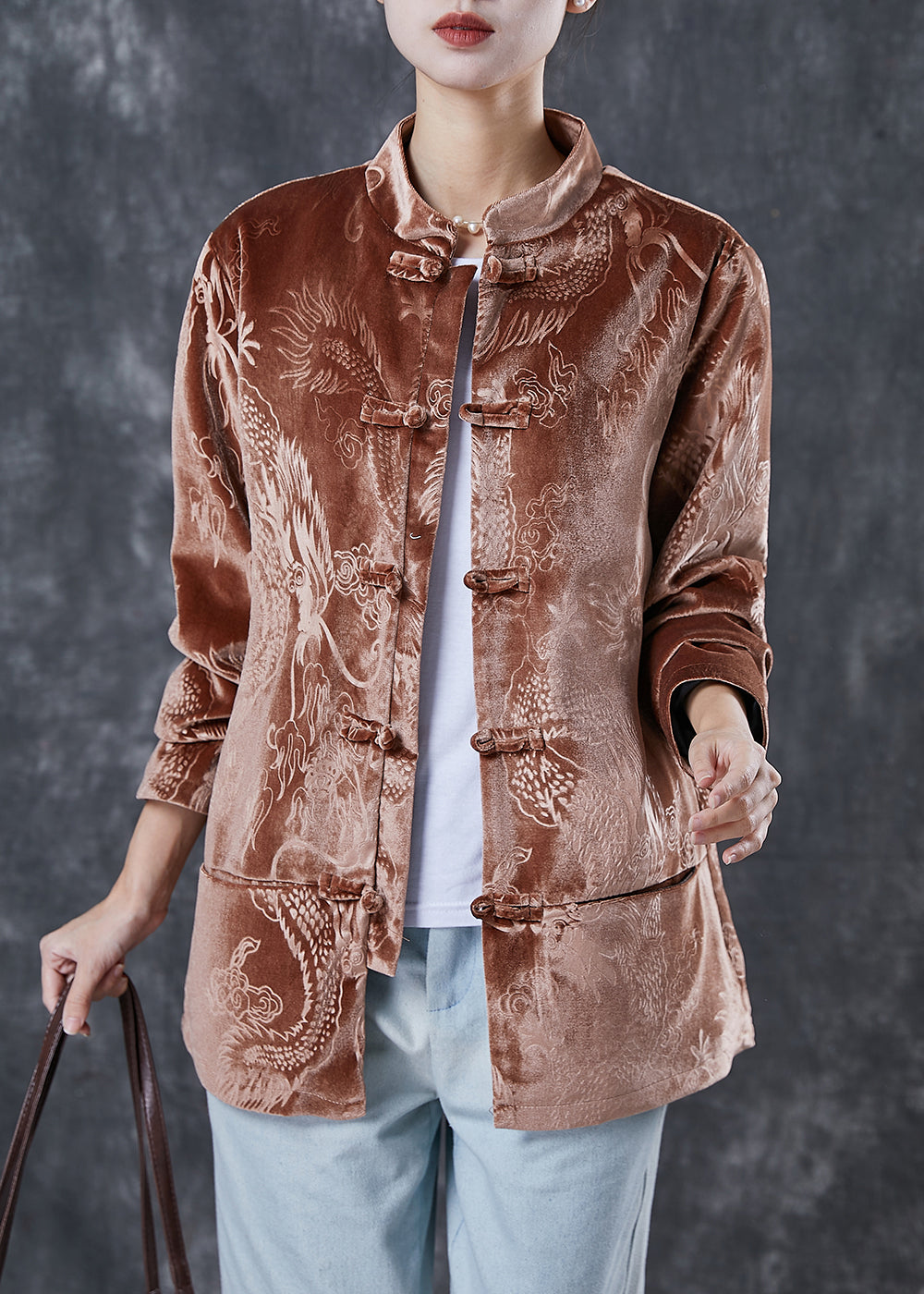 WW | Retro Cordura Coats with Dragon Embroidery