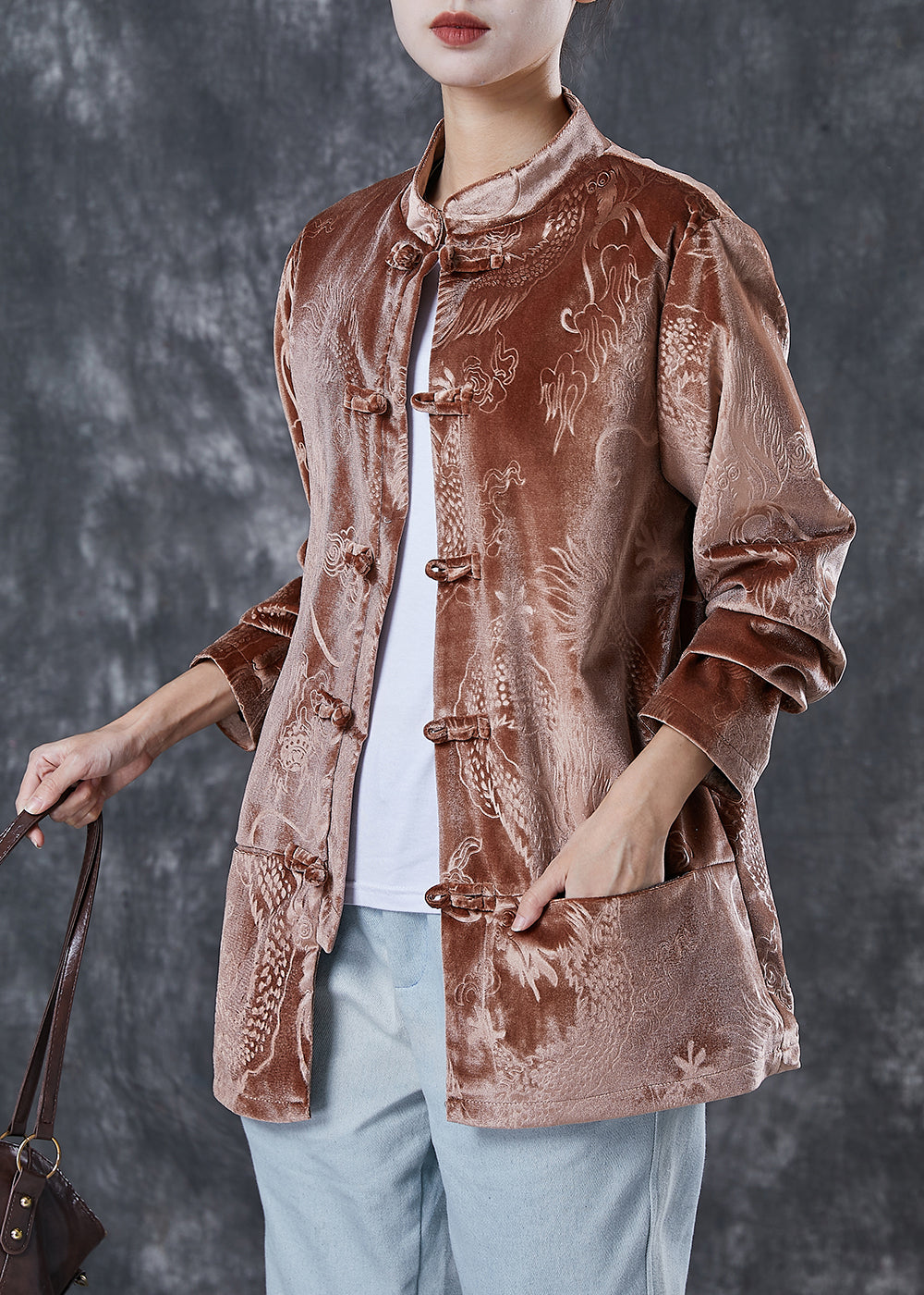 WW | Retro Cordura Coats with Dragon Embroidery