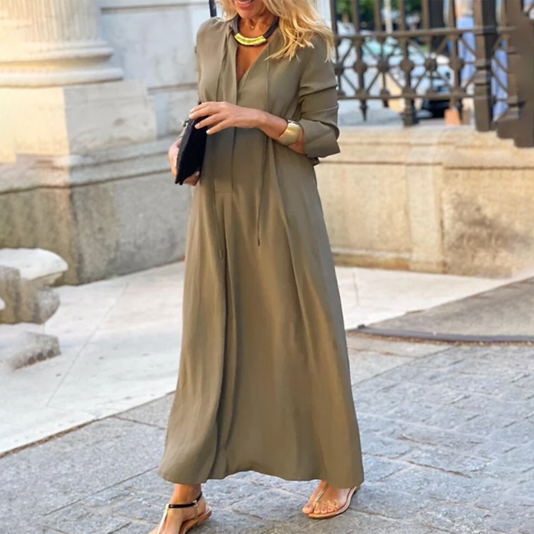 W&W | Lockeres Maxikleid