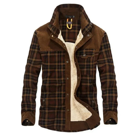 WW | Trail Wolle Plaid Jacke