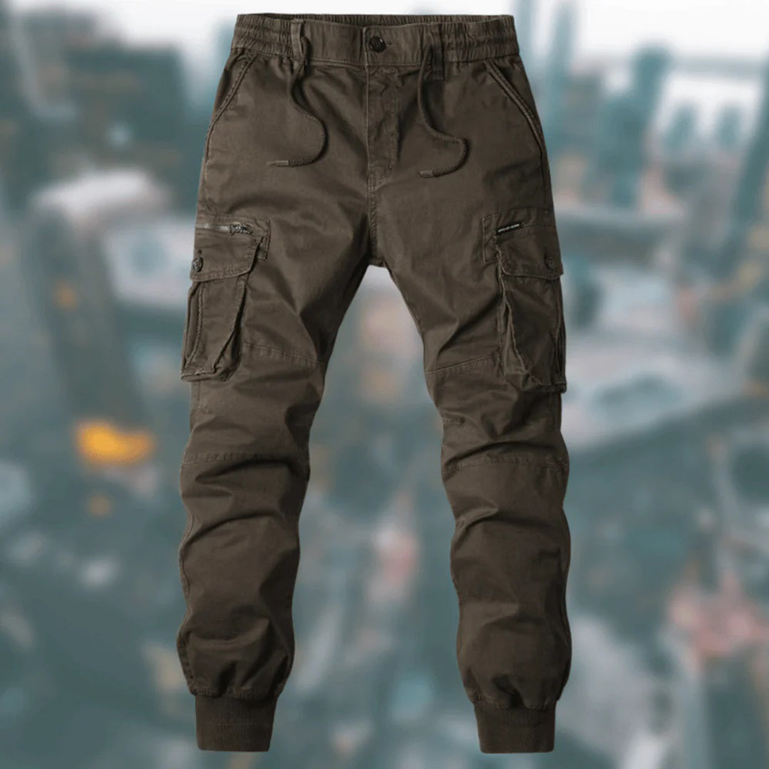 WW | Cargo Jogginghose - Bequeme Jogger mit Taschen & Bündchen für Outdoor & Freizeit